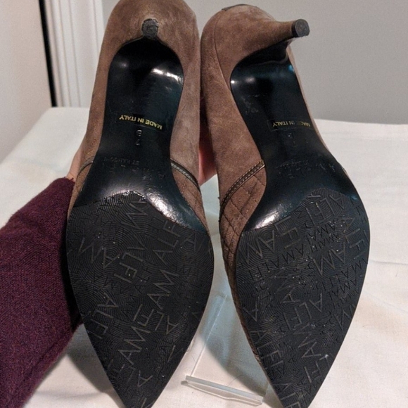 Amalfi brown heels / pumps - Picture 5 of 7